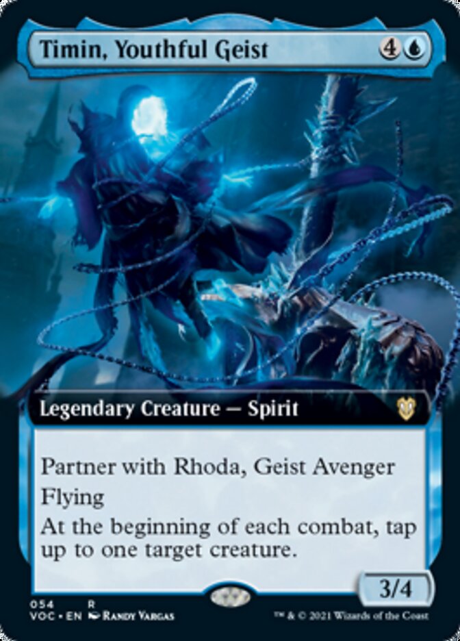 Timin, Youthful Geist (Extended) [Innistrad: Crimson Vow Commander] | Magic Magpie