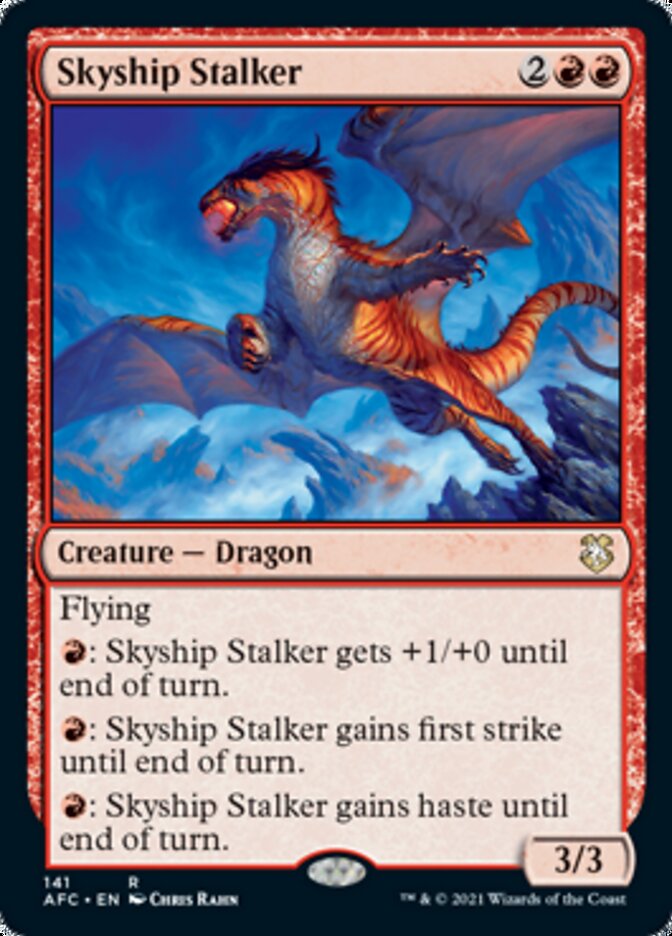 Skyship Stalker [Dungeons & Dragons: Adventures in the Forgotten Realms Commander] | Magic Magpie