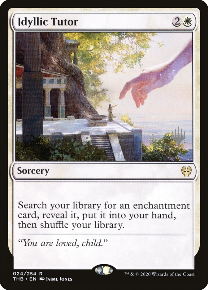 Idyllic Tutor (Promo Pack) [Theros Beyond Death Promos] | Magic Magpie