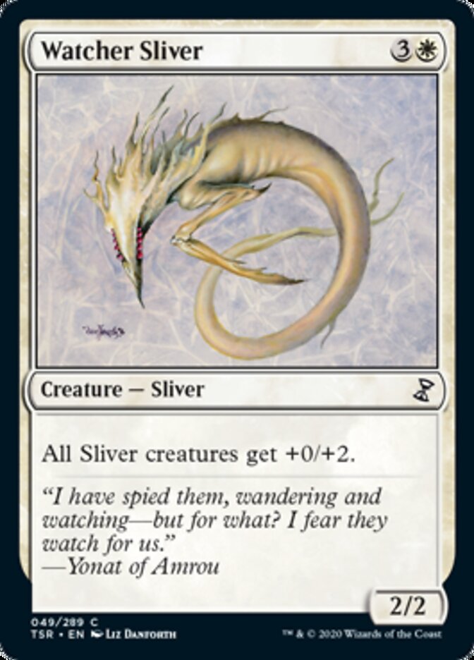 Watcher Sliver [Time Spiral Remastered] | Magic Magpie