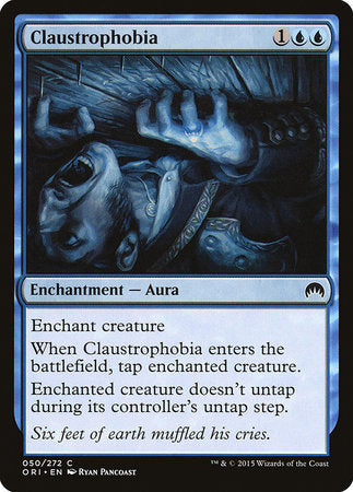 Claustrophobia [Magic Origins] | Magic Magpie