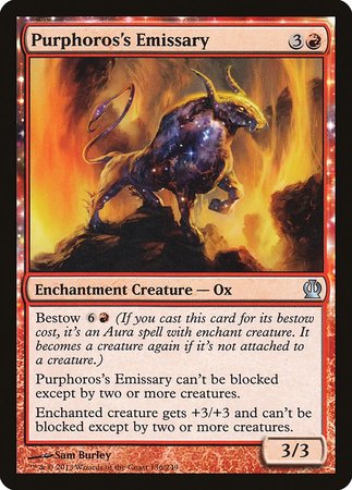 Purphoros's Emissary [Theros] | Magic Magpie