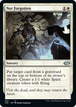 Not Forgotten [Jumpstart 2022] | Magic Magpie
