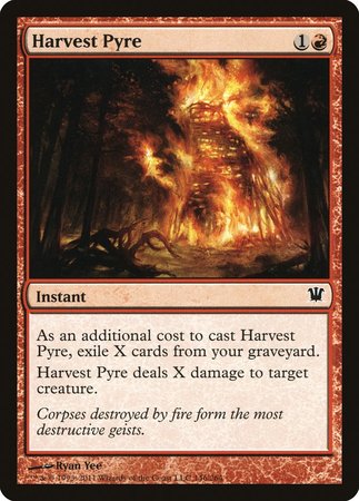 Harvest Pyre [Innistrad] | Magic Magpie