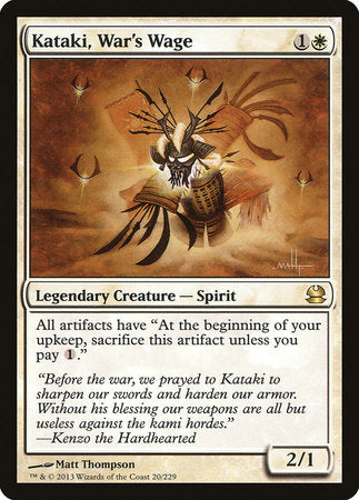 Kataki, War's Wage [Modern Masters] | Magic Magpie