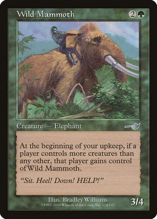 Wild Mammoth [Nemesis] | Magic Magpie
