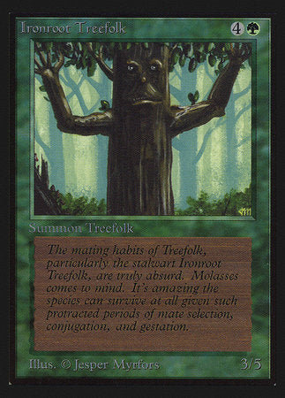 Ironroot Treefolk (IE) [Intl. Collectors’ Edition] | Magic Magpie