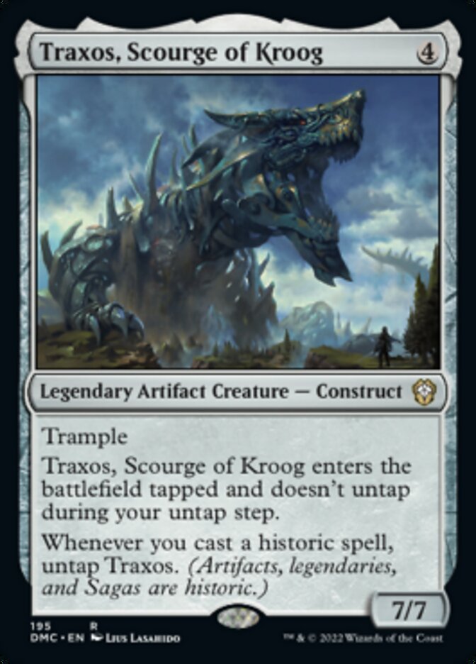 Traxos, Scourge of Kroog [Dominaria United Commander] | Magic Magpie