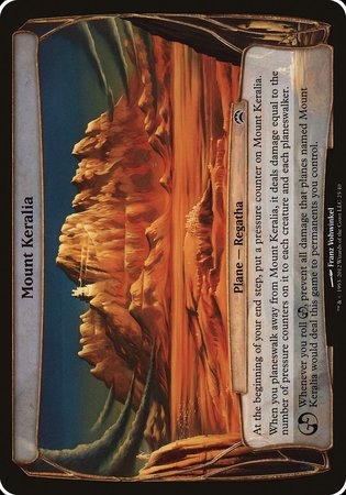 Mount Keralia (Planechase 2012) [Planechase 2012 Planes] | Magic Magpie