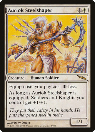 Auriok Steelshaper [Mirrodin] | Magic Magpie