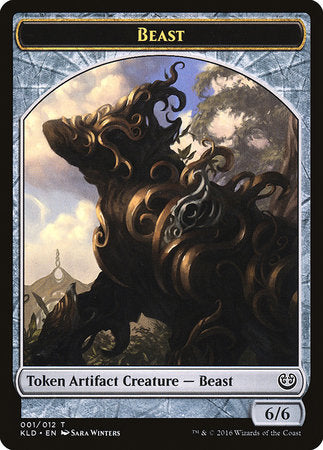 Beast Token (001) [Kaladesh Tokens] | Magic Magpie