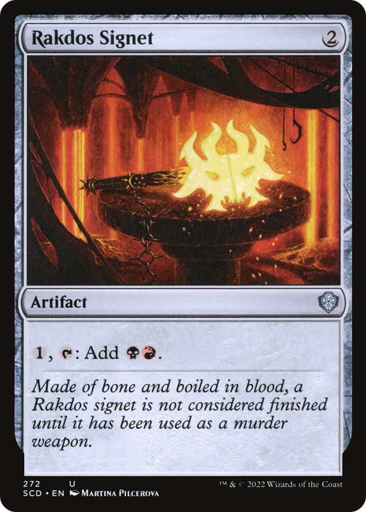 Rakdos Signet [Starter Commander Decks] | Magic Magpie