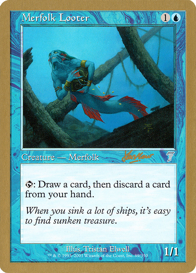 Merfolk Looter (Sim Han How) [World Championship Decks 2002] | Magic Magpie