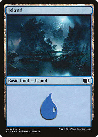 Island (325) [Commander 2014] | Magic Magpie