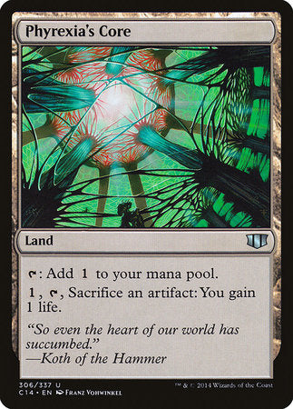 Phyrexia's Core [Commander 2014] | Magic Magpie