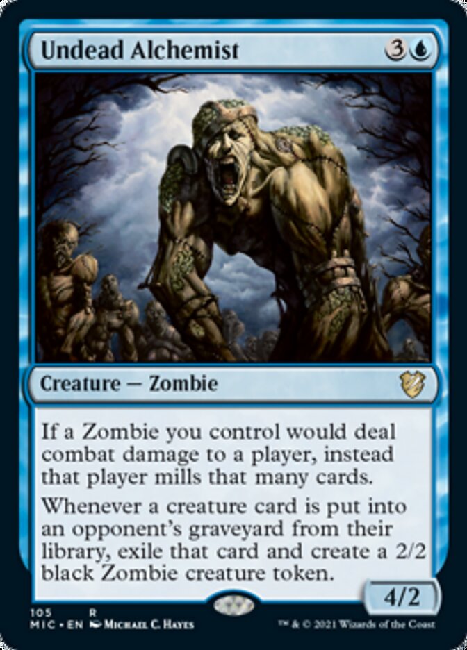 Undead Alchemist [Innistrad: Midnight Hunt Commander] | Magic Magpie