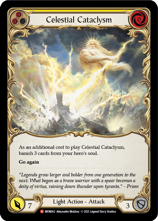 Celestial Cataclysm [MON062] 1st Edition Normal | Magic Magpie