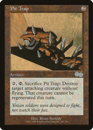 Pit Trap [Urza's Saga] | Magic Magpie