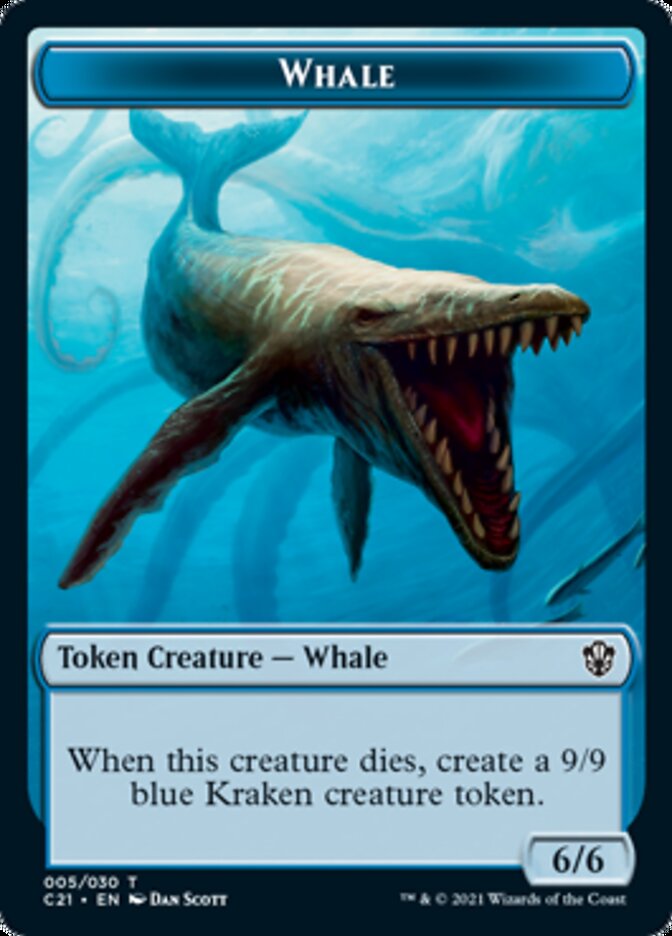 Beast (010) // Whale Token [Commander 2021 Tokens] | Magic Magpie