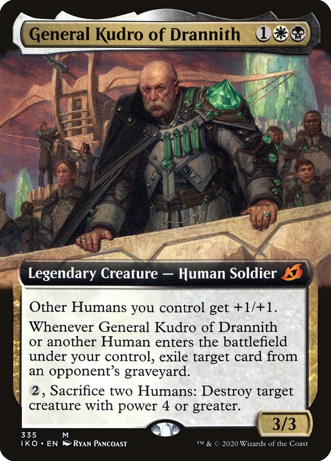 General Kudro of Drannith (Extended Art) [Ikoria: Lair of Behemoths] | Magic Magpie