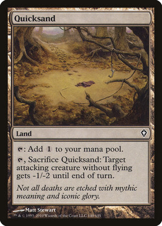 Quicksand [Worldwake] | Magic Magpie