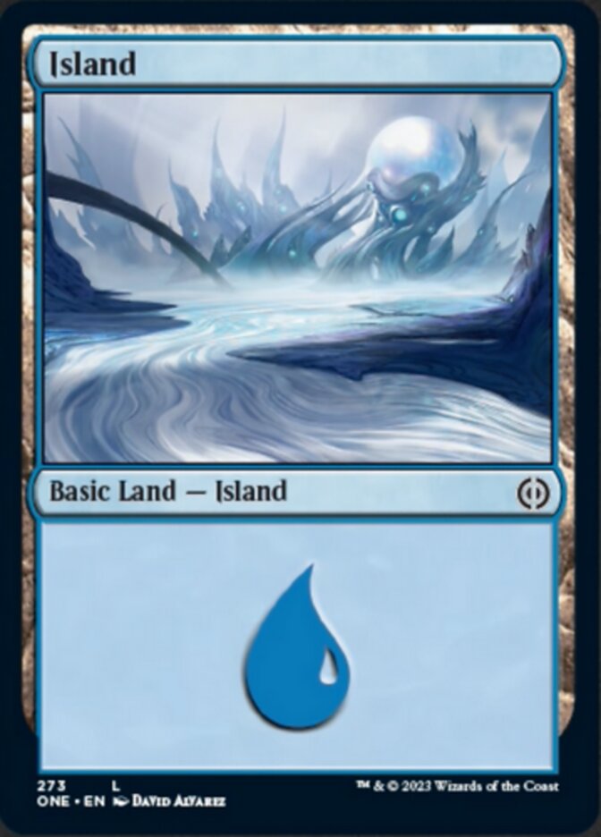 Island (273) [Phyrexia: All Will Be One] | Magic Magpie