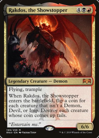 Rakdos, the Showstopper [Ravnica Allegiance] | Magic Magpie