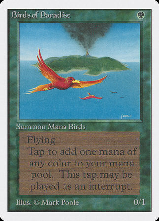 Birds of Paradise [Unlimited Edition] | Magic Magpie