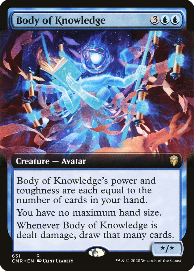 Body of Knowledge (Extended Art) [Commander Legends] | Magic Magpie