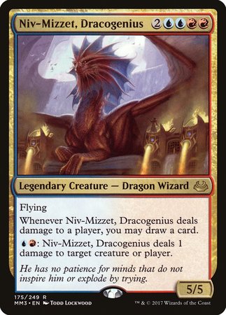 Niv-Mizzet, Dracogenius [Modern Masters 2017] | Magic Magpie