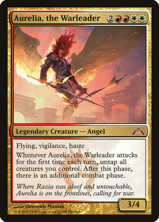 Aurelia, the Warleader [Gatecrash] | Magic Magpie