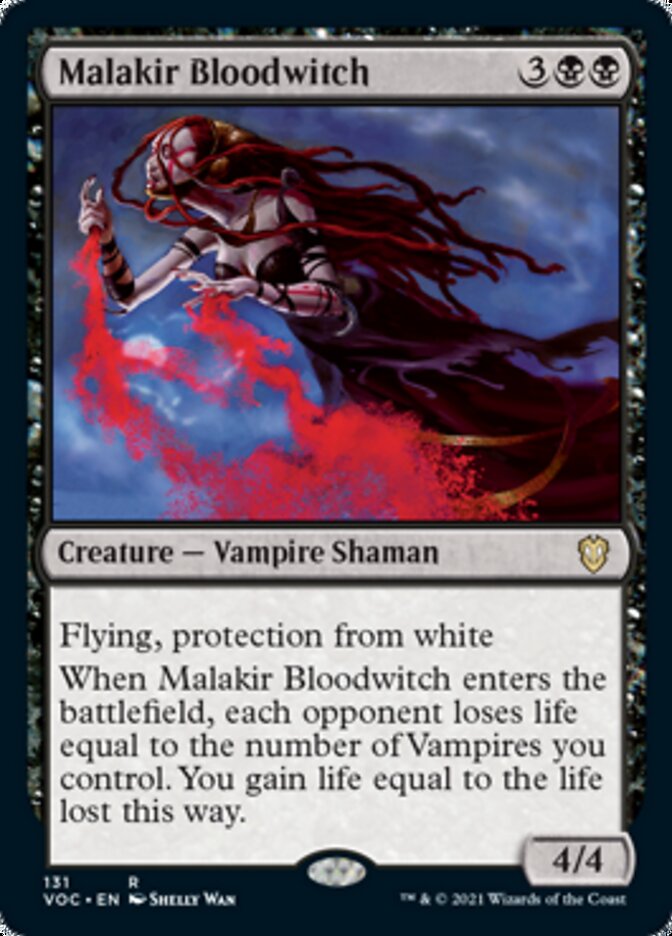 Malakir Bloodwitch [Innistrad: Crimson Vow Commander] | Magic Magpie