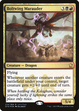 Boltwing Marauder [Dragons of Tarkir Promos] | Magic Magpie