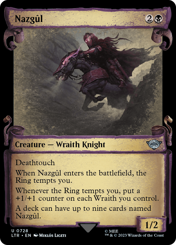 Nazgul (0728) [The Lord of the Rings: Tales of Middle-Earth Showcase Scrolls] | Magic Magpie