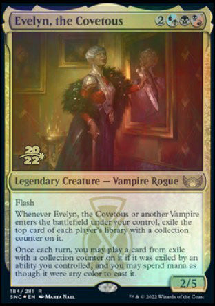 Evelyn, the Covetous [Streets of New Capenna Prerelease Promos] | Magic Magpie