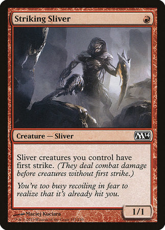 Striking Sliver [Magic 2014] | Magic Magpie