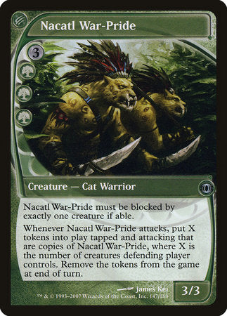 Nacatl War-Pride [Future Sight] | Magic Magpie