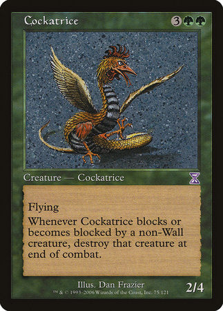 Cockatrice [Time Spiral Timeshifted] | Magic Magpie