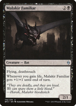 Malakir Familiar [Battle for Zendikar] | Magic Magpie