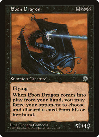 Ebon Dragon [Portal] | Magic Magpie