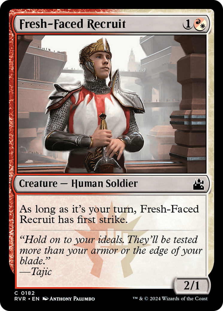 Fresh-Faced Recruit [Ravnica Remastered] | Magic Magpie