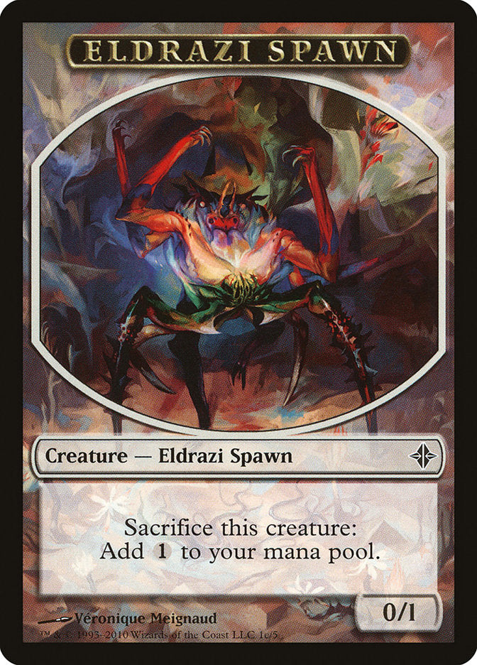 Eldrazi Spawn (1c/5) [Rise of the Eldrazi Tokens] | Magic Magpie