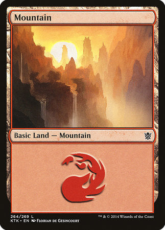 Mountain (264) [Khans of Tarkir] | Magic Magpie
