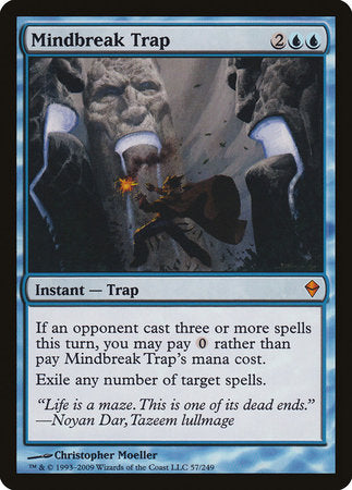 Mindbreak Trap [Zendikar] | Magic Magpie