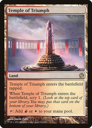 Temple of Triumph [Theros] | Magic Magpie