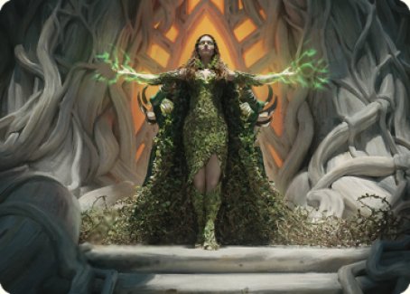 Titania, Voice of Gaea Art Card [The Brothers' War Art Series] | Magic Magpie