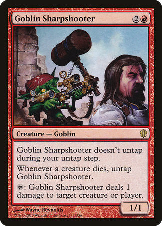 Goblin Sharpshooter [Commander 2013] | Magic Magpie