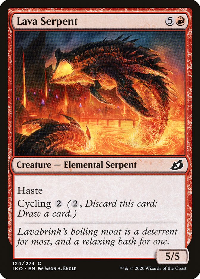 Lava Serpent [Ikoria: Lair of Behemoths] | Magic Magpie
