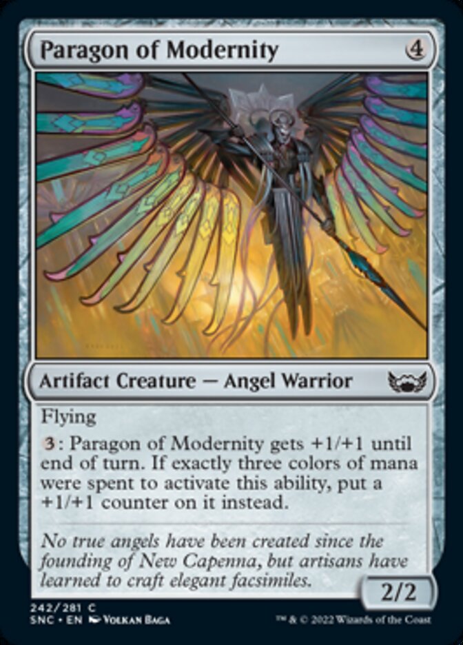 Paragon of Modernity [Streets of New Capenna] | Magic Magpie