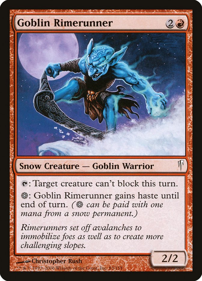 Goblin Rimerunner [Coldsnap] | Magic Magpie